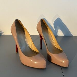 Nude Louboutin Heels